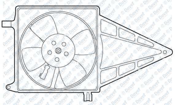 Radyator Fanı Astra G 1,4I / 1,6I 98 / Astra H Klıma Fanı