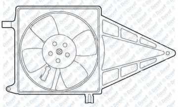 Radyator Fanı Astra G 1,4I / 1,6I 98 / Astra H Klıma Fanı
