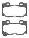 BALATA FREN ARKA-(INFINITI FX30 3.0 DT / FX37 3.7 / INFINITI G7 3.7 / Q50 / Q60 / Q70 / NISSAN: 370Z 2006>>  )