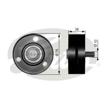 Alternatör Gergi Rulmanı Polo-Golf4-Bora 1.4-1.6 16V (Ahw-Bcb)
