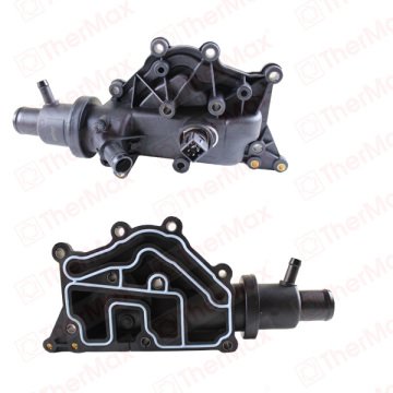 TERMOSTAT (KOMPLE) MÜŞÜRLÜ CLIO II 1.4 16V-1.6 16V 98=> LGN II 1.6 16V 01=> (TAHLİYE BORULU)