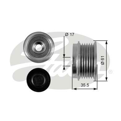 ALTERNATOR KASNAGI VITO 108D 2.3 96->