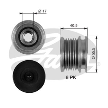ALTERNATOR KASNAGI RULMANLI MERCEDES SPRINTER C SERISI