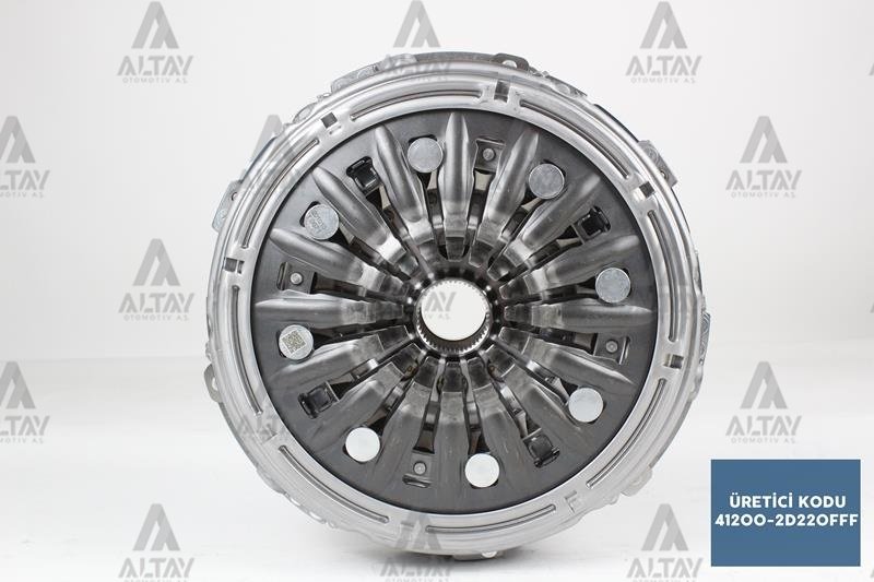 DEBRİYAJ SET ACCENT 14=> BLUE / I-30 16=> / TUCSON 15=> / ELANTRA 16=> KONA 17=> / SPORTAGE 16-19 / CEED 16-19 / (7 VITES) DCT (GÜÇLENDİRİLMİŞ)