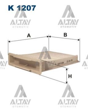 POLEN FİLTRESİ 107 / C1 1.0-1.4 HDI 05=>