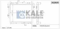 SU RADYATORU HILUX III AL/PL/BRZ 525X650X30 MANUEL
