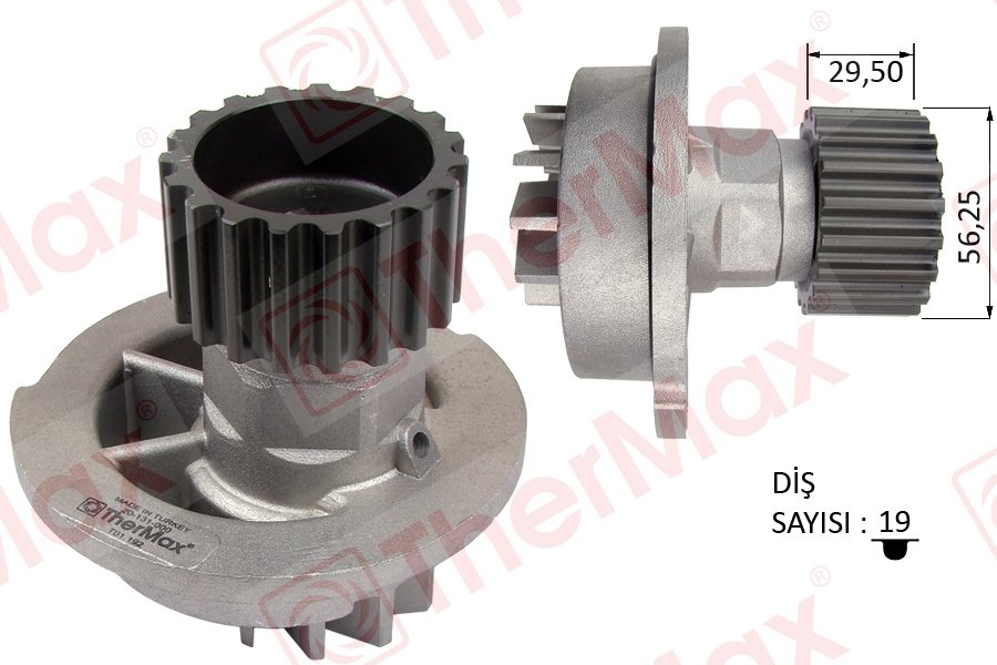 DEVİRDAİM CHEVROLET KALOS 1.4 LACETTİ 1.4-1.6 8V NUBIRA 1.6 05> 8V ( PA696) (T)