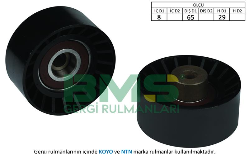 EKSANTRİK GERGİ RULMANI CHEVROLET-DAEWOO AVEO-CRUZE-KALOS-LACETTI-NUBIRA 1.4-1.4-1.6 (05-)