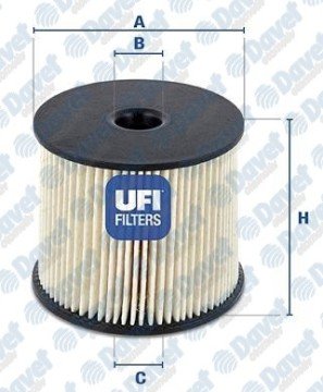 YAKIT FILTRESI PEUGEOT PARTNER P206 P307 P406 P807 EXPERT CITROEN BERLINGO C5 C8 JUMPY XANTIA XSARA FIAT SCUDO  2.0HDI DW10   ####