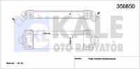 TURBO INTERCOOLER  RADYATORU TRANSIT V347 2,2TDCI / 2,4TDCI 06>14