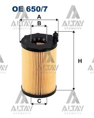 YAG FILTRESI TOUAREG / Q7 / A6 / A7 / CAYENNE / PANAMERA / MACAN 08=> 3.0 TDI CVVA-CJGD-CRCA-CCWA-CDTA-CJGD-CTBA