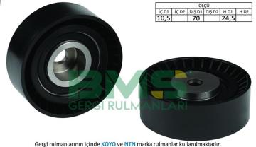 ALTERNATÖR GERGİ RULMANI BMW 3 316i-318i-320i-323i-325i-328i-M3-FELICA I-II 1.3 (94-01)