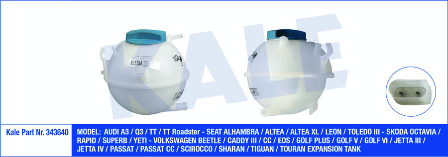 RADYATOR YEDEK SU BIDONU CADDY III BEETLE PASSAT / CC GOLF V VI JETTA SCIROCCO SHARAN TIGUAN TOURAN A3 TT ALTEA LEON TOLEDO OCTAVIA RAPID SUPERB YETI 04>