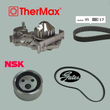 DEVİRDAİMLİ EKSANTRİK GERGİ KİTİ CLIO I - R19 1.2-1.4(90-98)-(88-95) MGN I 1.4-1.6 (96-99) (095x170)