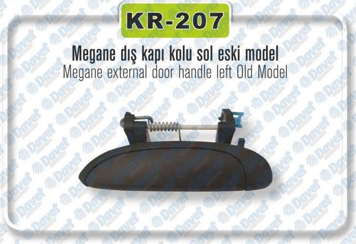 KAPI KOLU ON-ARKA SOL DIS CLIO-SYMBOL-MEGANE I-MEGANE SCENIC-LOGAN