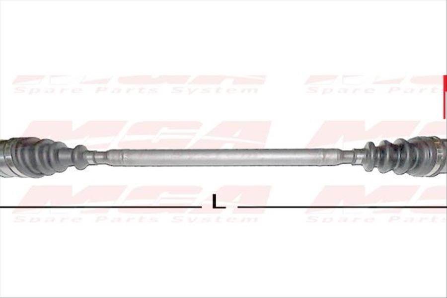 AKS KOMPLE SAG ABSLI MEGANE I 1.9 F9Q