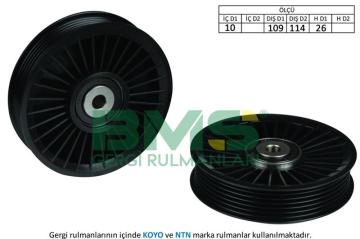Alternator Gergı Rulmanı Sprınter Astra G Omega B Vectra B C 2.2Dtı Saab 9 3 2.2Tıd