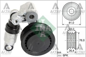 VANTİLATÖR GERGİSİ LT35 96-06 ANJ-AVR-AHD 2.5 TDİ KOMPLE