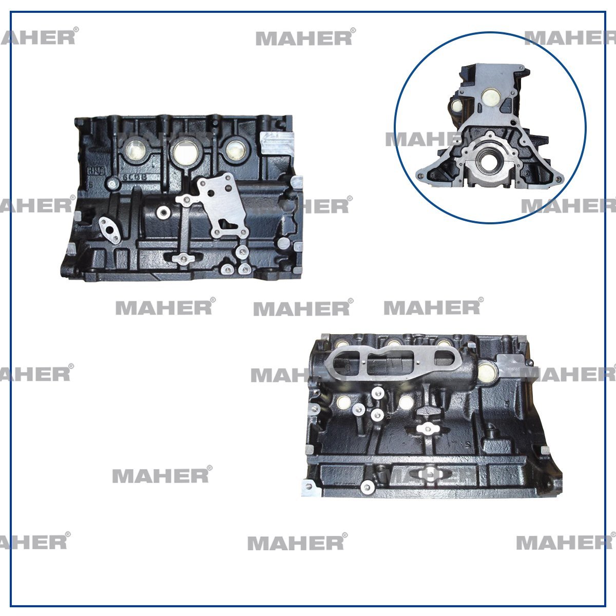 MOTOR BLOK H-100  94-06 MİNİBÜS / KAMYONET 94-10 / L-300 90-08 / STAREX 02-08 / K2500 BONGO / PREGIO 2.5 TCI (TURBO DELİKLİ)