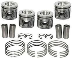 PISTON+SEGMAN STD 73.90MM CORSA C-D ASTRA H AGILA A 1.2I 16V 80PS 59KW Z12XEP