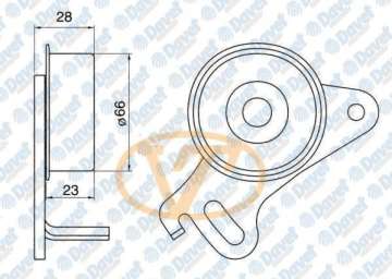 EKSANTRIK GERGI RULMANI-(HYUNDAI: H100 97>08/MITSUBISHI: L300 90>11  )