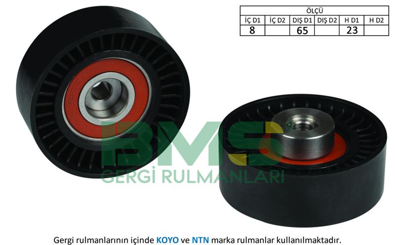 ALTERNATÖR GERGİ RULMANI DOBLO-BRAVO II-LINEA-PALIO-PANDA-ALBEA-UNO-ALFA MITO 1.2-1.4