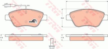 ON FREN BALATASI DOBLO-ALBEA-LINEA-STILO-FIORINO 1.3MJTD-BIPPER-NEMO 1.4 HDI