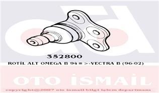 Alt Rotil Astra G Astra H Vectra B Zafıra B Omega B / Saab 9-5 97>02