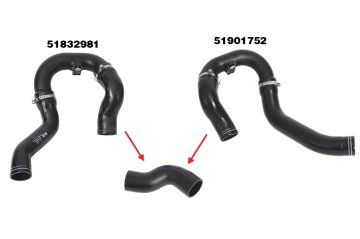 TURBO HORTUMU KUCUK PLASTIK PARCA HARIC DOBLO 1.3 MULTIJET YM 09->