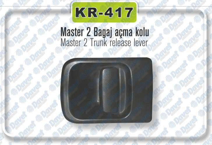 KAPI DIS ACMA KOLU BAGAJ KAPISI MASTER II-MOVANO II