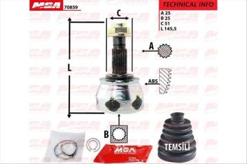 AKS KAFASI DIS SAG-SOL ( FIAT: DOBLO 1.3 MJTD 10--)