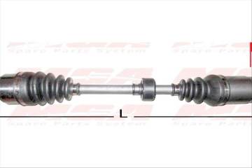 AKS KOMPLE SOL-(HONDA: ACCORD 03>10 ''2.2 DIZEL''  )