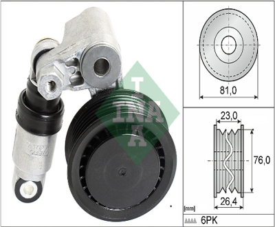 V KAYIS GERGISI-KOMPLE 76MM (VW LT 97-07  TRANSPORTER 91-04)