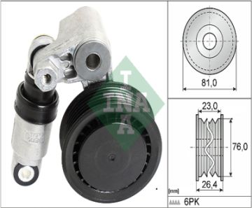 V KAYIS GERGISI-KOMPLE 76MM (VW LT 97-07  TRANSPORTER 91-04)
