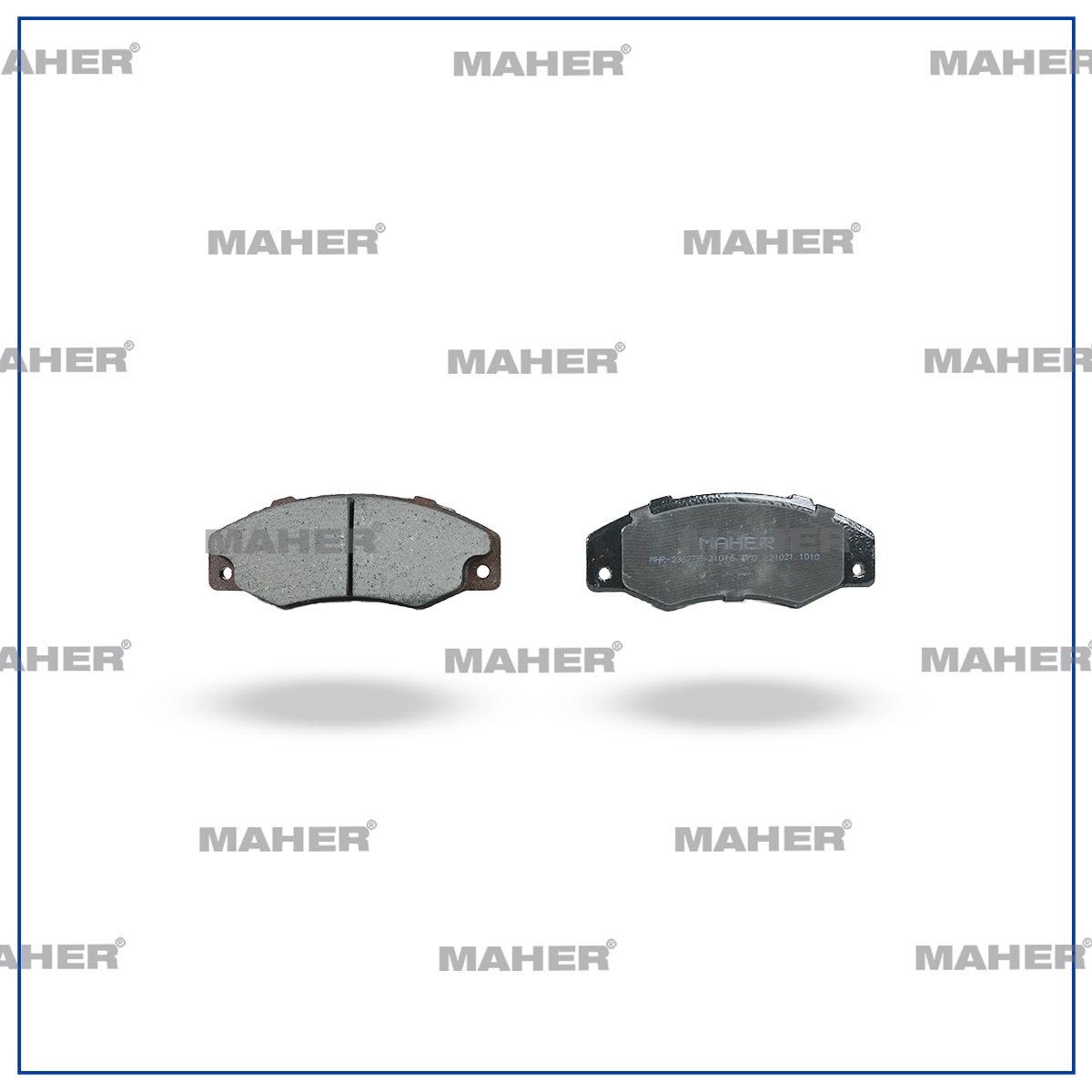 FREN BALATA R21    86-93 CONCORDE 2.0 ÖN FİŞLİ 17.00mm ECO