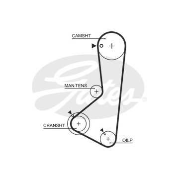 TRIGER KAYISI (122×240) HYUNDAI SONATA 1.8 8V (88 98) MITSUBISHI GALANT 2.0 8V (88 92) CT802