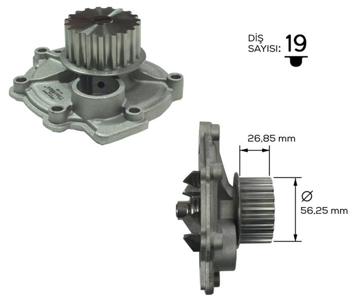 DEVİRDAİM LGN 140 KASA 2.0 16V B56M N7Q-S40 (95-04)S60 01>S80(98-06)V40-V50-C30-C70-XC70 PA1019 (T)
