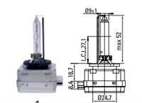 D3S 35W Xenon Ampul ( 5300K ) Anında Beyaz Isık
