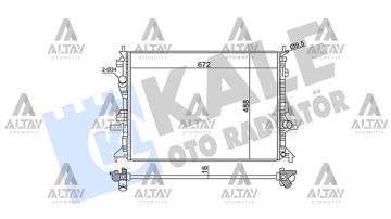 RADYATÖR SU FOCUS 18=> BRAZING