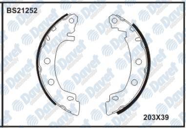 Arka Fren Balatası Pabuclu Megane I 96->03 203X38Mm