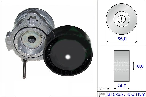 V Kayıs Gergı Rulmanı Komple Opel Antara 2,0 Cdtı Chevrolet Captıva Cruze Epıca Lacettı Nubıra 2,0D 06=>