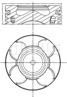 MOTOR PİSTON+SEGMAN OPEL ASTRA H-J-CORSA-DOBLO-FİORİNO-LINEA-1.3 Z13DTH-DTJ-A13DTE 69.60-STD