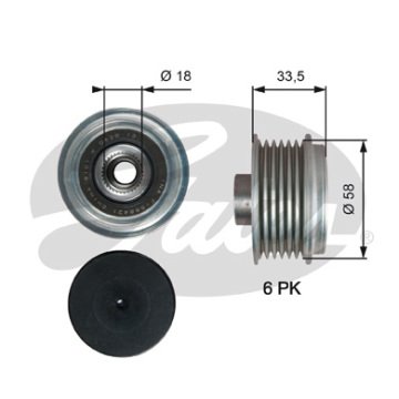 Alternator Gergı Rulmanı Toyota Corolla Verso 1,4 D4D 2009>