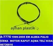 MOTOR KAPUT ACMA TELI KISA EM (FIAT: ALBEA PALIO SIENA   1999-2005  )