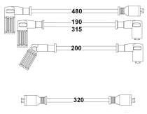 BUJİ+BOBİN KABLOSU DKŞ S-SL-SLX-UNO-TMPR-TIPO 1.4-1.6 8V (UZUNLAMA MOTOR)