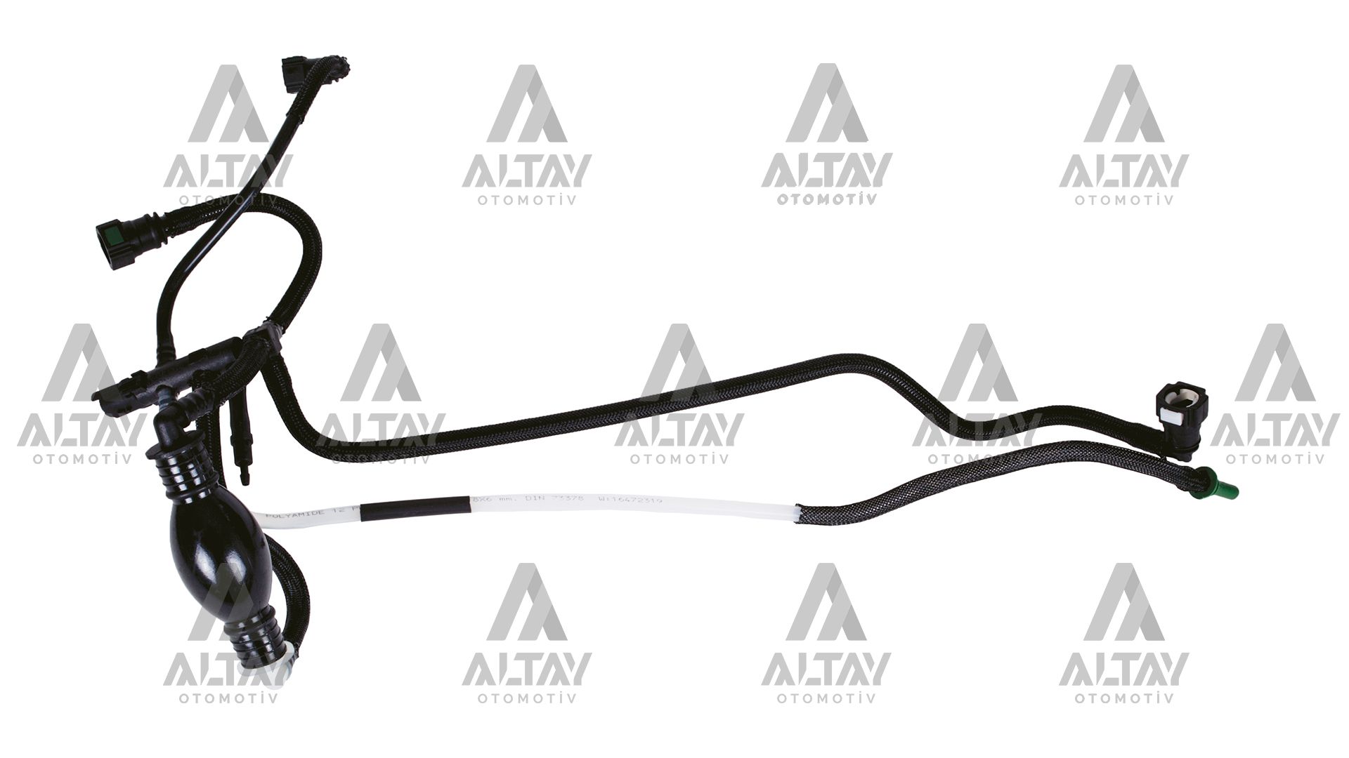 YAKIT BORUSU 107 / C2 / C3 / FIESTA / FUSION  1.4HDI DV4TD