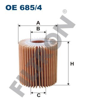YAĞ FİLTRESİ AURIS 07=> AVENSIS 05=> VERSO 09=> RAV4 06=> 2.0-2.2 D-4D