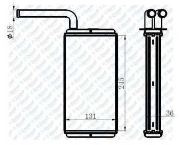 Kalorıfer Radyatoru P106 Sxo Valeo Tıpı 96>Olcu: (245×131×36)