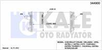 TURBO RADYATORU ASTRA J A20DTH B16DTH A17DTC A17DTE ZAFIRA C B16DTH B20DTH CRUZE 2,0 DIESEL