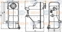 Radyator Yedek Su Deposu W202 95>00 W463 97>
